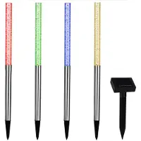 Monzana LED Tuinfakkel 4 Stuks 48cm met Kleurveranderaar