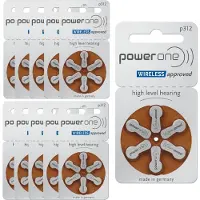 PowerOne p312 - PR41 - 10 pakjes - 60 batterijen