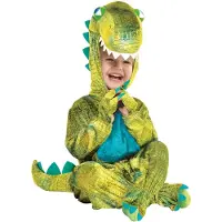 Amscan dinosaurus kostuum baby 2-3 jaar - verkleedkleding unisex.