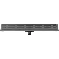Best design Moya douchegoot met flens 100cm verouderd ijzer
