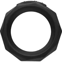 Bathmate Maximus 55 - siliconen penisring (zwart)