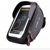 WHEEL UP Smartphone fiets stuurtas|telefoonhouder|mobielhouder fiets|waterproof fietstasje|stuur fietstas| |6.0 inch