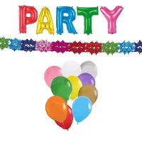 Haza Verjaardag feest versieringen pakket - 3-delig - Woonkamer deco - feestartikelen