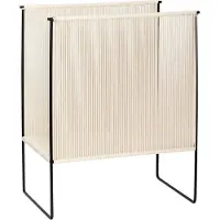 Hubsch String Tijdschrifthouder Zwart/Wit