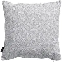 Madison Sierkussen Madison Met Paspel Outdoor Botanic Grey (45 x 45 cm)