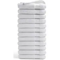 DoubleDry Handdoek Hotel Collectie - 12 stuks - 50x100 - wit