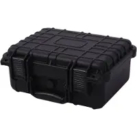 vidaXL Beschermende materiaalkoffer 35x29,5x15 cm zwart