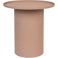 White Label Bijzettafel Sverre Round Rose Pink