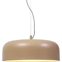 It's About Romi Hanglamp Marseille, dimbaar, crème / amber, Woon-/ Eetkamer, Aluminium, Modern, hanglamp
