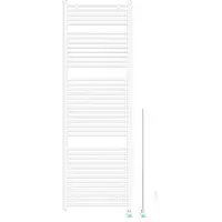 Guido Gusto Elektrische designradiator Sofia 180x60cm glans wit 900W