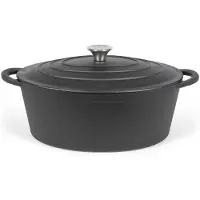 Livoo – mep138 – ovalen gietijzeren braadpan – 7 liter