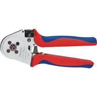 Knipex 97 52 65 A Perstang Gedraaide contacten 0.14 tot 6 mm² Incl. kunststof koffer
