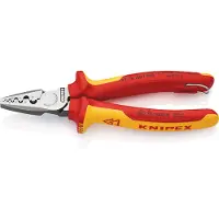 Knipex 97 78 180 T Krimptang Adereindhulzen 0.25 tot 16 mm²