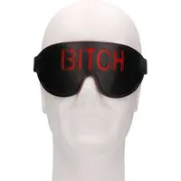 Ouch! Blindfold - BITCH - Black