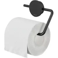 Geesa Opal Toiletrolhouder zonder Klep - Zwart