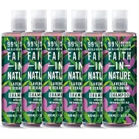 Faith In Nature - Shampoo Lavender & Geranium - 6 Pak - Voordeelverpakking