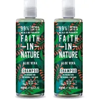 Faith In Nature - Shampoo Aloe Vera - 2 Pak