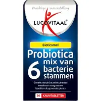 Lucovitaal Probiotica 6 Bacterie Stammen - 30 Tabletten