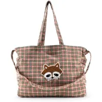 Sticky Lemon Shopper | Meadows | Tartan Map Green