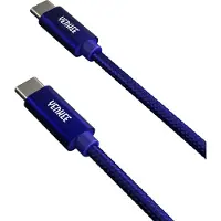 Yenkee YCU C101BE USB-C Kabel 1m 60W Blauw Data & Opladen