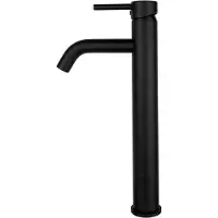 Best design Nero wastafelkraan verhoogd 35cm zwart mat