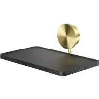 Geesa opal planchet 18,5 cm, goud geborsteld