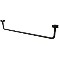 Geesa Leev handdoekrek 40 cm zwart