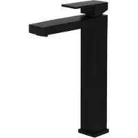 Best design Nero Aprica wastafelkraan verhoogd zwart mat