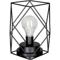 Atmosphera - Tafellamp - LED - Zwart - Rechthoek