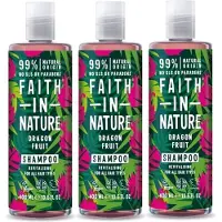 Faith In Nature - Shampoo Dragon Fruit - 3 Pak