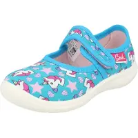 Beck Ballerina's 'Unicorn' turquoise / rosa / donkerroze / wit