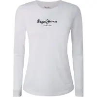 Pepe Jeans Shirt 'New Verginia' zwart / offwhite