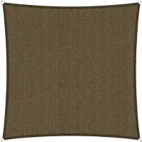 Shadow Comfort vierkant 3,6x3,6 Japanese Brown met set