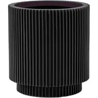 Capi Europe Bloempot Groove Zwart D 22,6 H 24,9 Cm