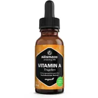 Vitamaze Hoge dosis vitamine A (500 µg), veganistische druppels, 50 ml