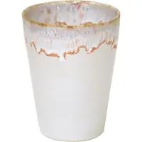 Costa Nova Kop Latte Macchiato 38cl - Grespresso - Aardewerk - Wit - 9,5cmxH11cm