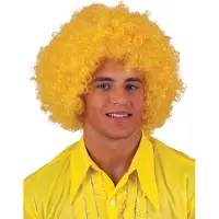Espa Pruik disco afro Sam geel