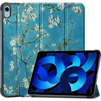 Mobigear Tri-Fold Bookcase voor Apple iPad 10 (2022) - Apricot Blossom