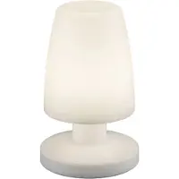 TRIO REALITY DORA - Tafellamp - Wit - incl. 1x SMD 1,5W - Oplaadbaar - Snoerloos - Buitenverlichting - IP44