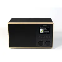 Geneva DeCon S internet, DAB+ en FM radio met Spotify en Bluetooth - messing/zwart