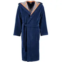 Cawö Badjas 831 Capuchon Men Blauw-54 / 56