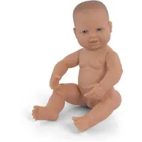 Miniland European Newborn Baby Boy Doll 40 Cm Oranje Kinderen