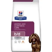 Hill's Pet Nutrition Prescription Diet Hondenvoer Droog b/d Brain Ageing Care Kip 3 kg