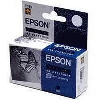 Epson inktcartridge zwart 350sh f, geschikt voor Stylus Photo 2000P, origineel, afmetingen: 50 mm, 30 mm, 90 mm