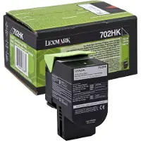 Lexmark 70C2HK0 (702HK) Toner Zwart Hoge capaciteit