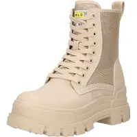 Buffalo Veterlaarsjes 'Aspha Com2' sand / geel / zwart / wit