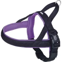 Nobby norwegian tuig mesh preno paars - S/M - buikband 38-50 cm + borstband 36 cm - breedte 20/25 mm