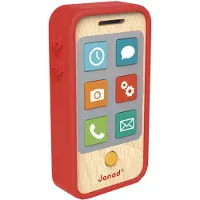Janod - Speelgoedtelefoon - Telefoon met geluid