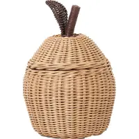 Ferm Living Opbergmand Apple Braided Natural Small