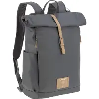 Lassig Rolltop Backpack | Anthracite | Gemaakt Van 100% Gerecycled Polyester